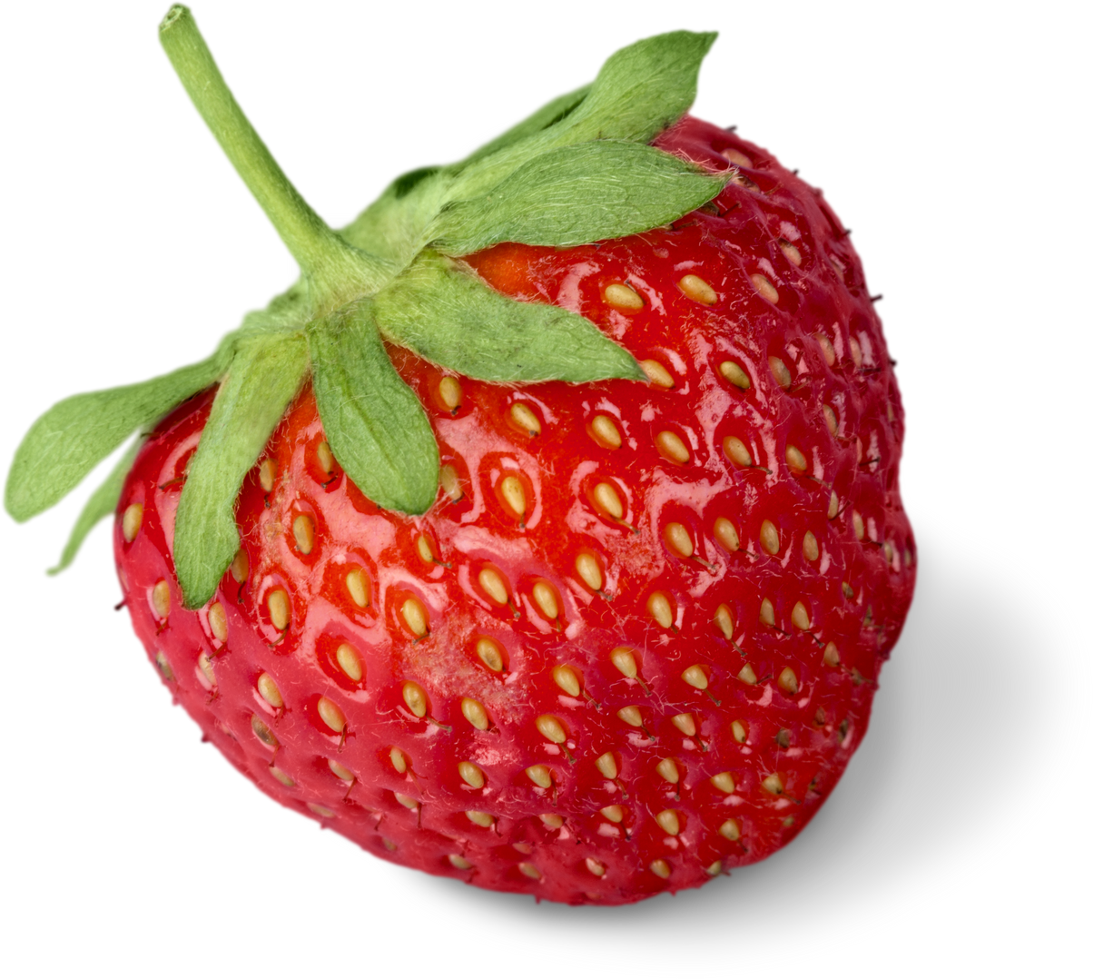 Single Strawberry Fruit