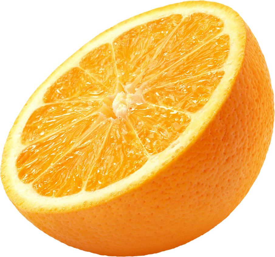 Fresh Orange Half